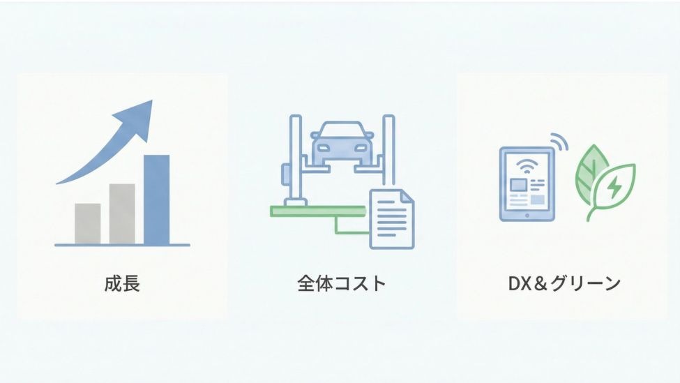 整備工場向け補助金申請を成功させる3つのポイント:不採択・返還リスクを防ぐコツ